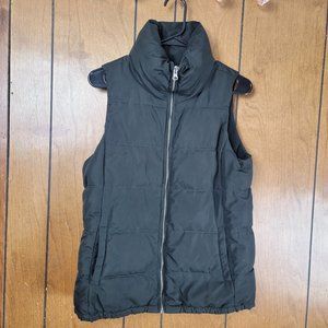 Old Navy Puffer Vest Womens Black SM